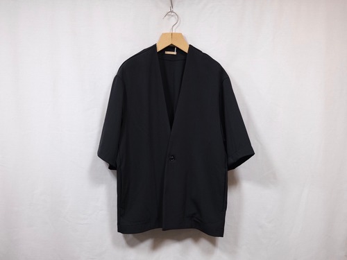 LAMOND”DRY TOUCH JERSEY JACKET BLACK”