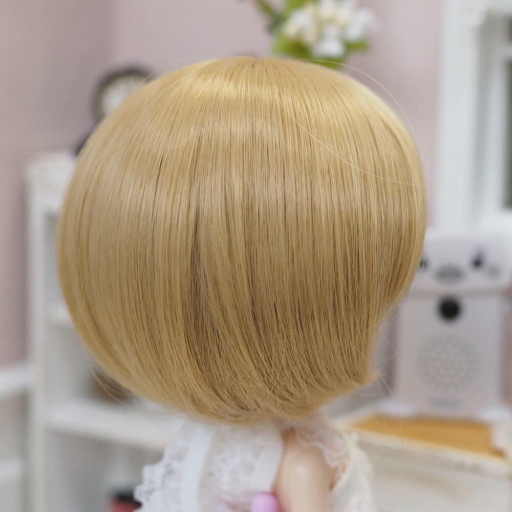 ミディブライス ウィッグ マッシュルーム ミルクティ 7.5インチ/ドール