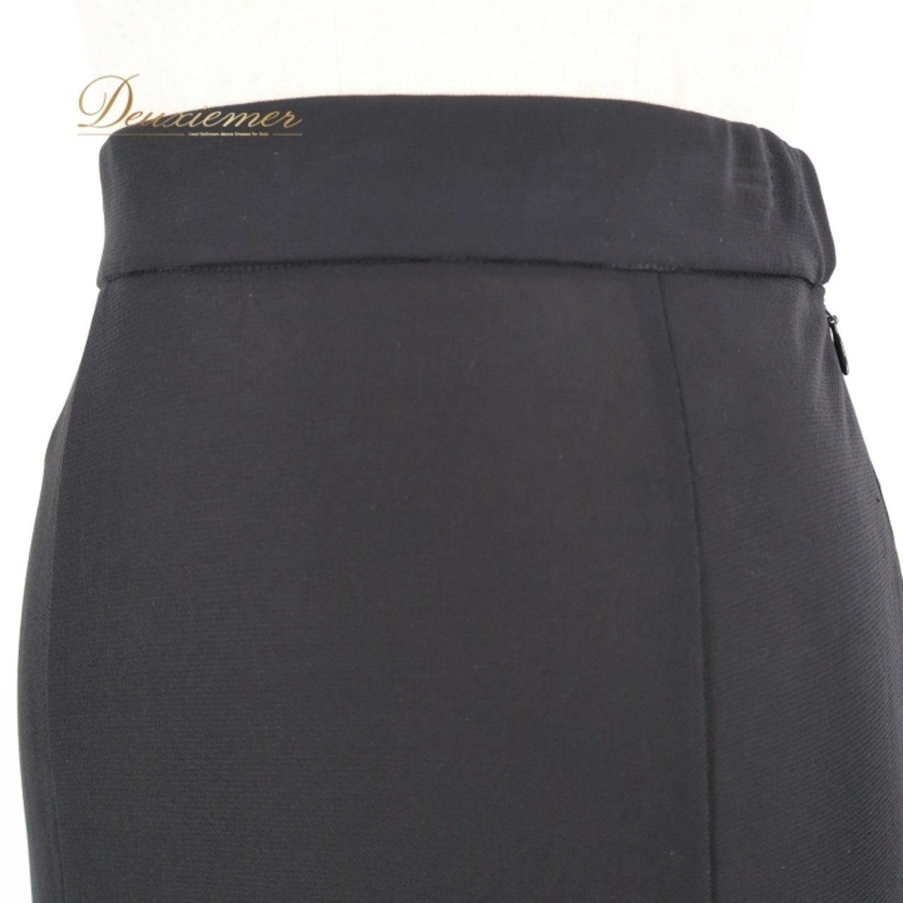 社交ダンス 衣装 スカート ブラック系 チャコットロイヤルダンス Chacott ROYAL DANCE 黒 無地 シンプル レッスン 練習 上品 ストレッチ 伸縮 日本製 シック オールブラック ダンス衣装