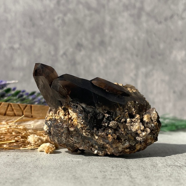 【マラウィ産 スモーキークォーツ】煙水晶 ⑪ 鉱物 天然石 パワーストーン