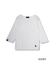 【直営限定ITEM】7/8レングスルーズTシャツ (WHITE)　CQ-49065H