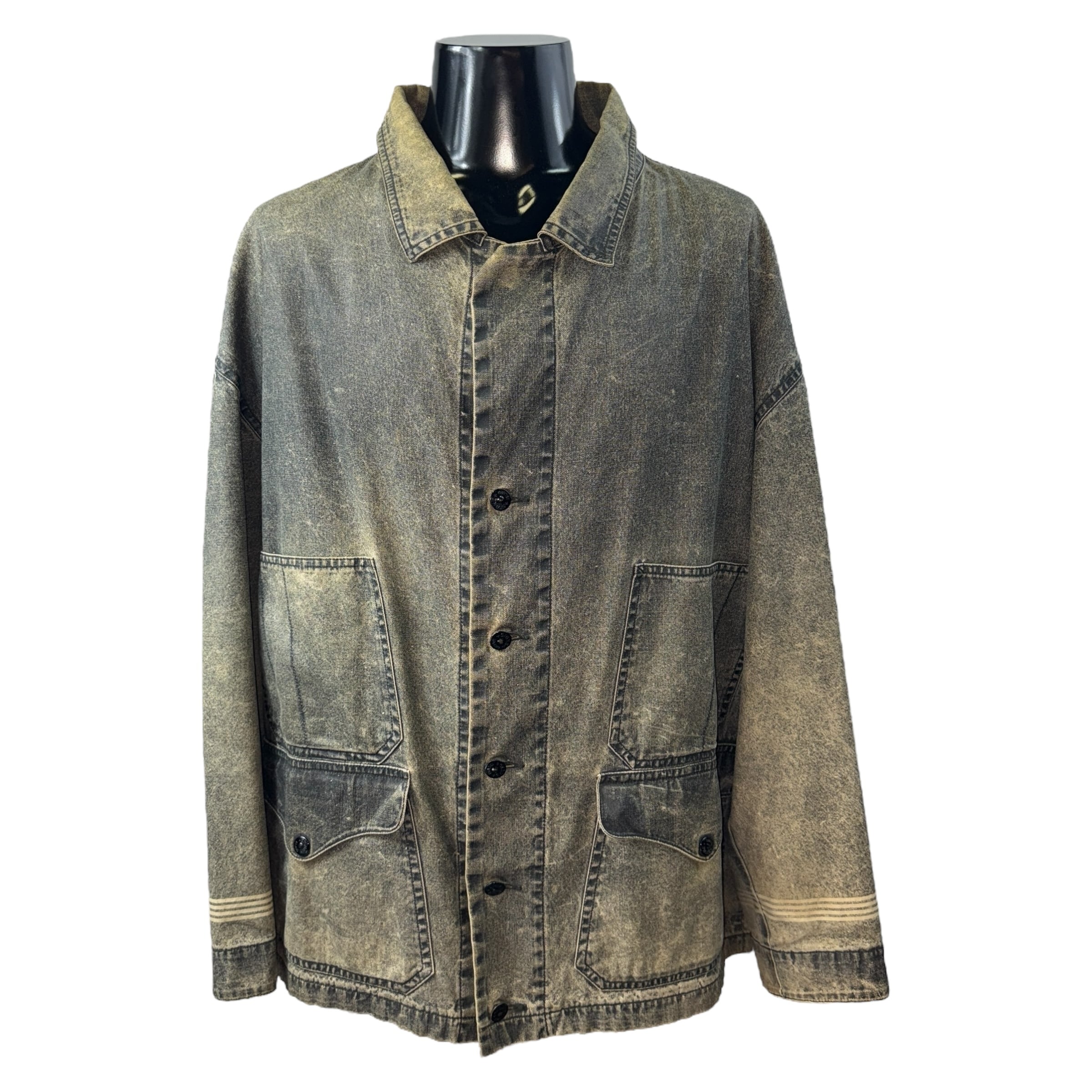 stone  87ss sail cloth カバーオール STONE ISLAND - L 87SS STONE ISLAND Sail Cloth Coverallの通販 by