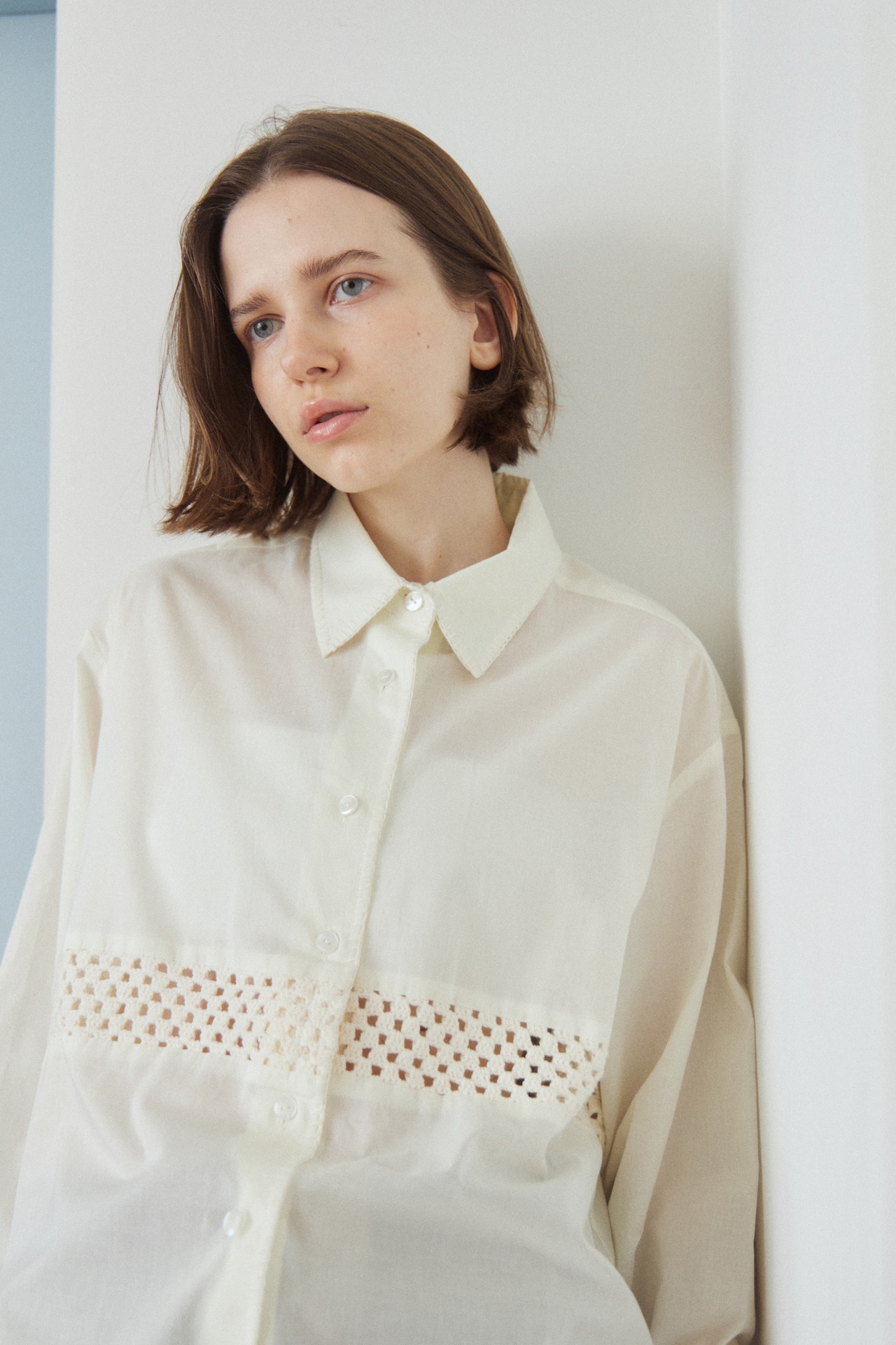 残りわずか moose’s special shirt (off white)