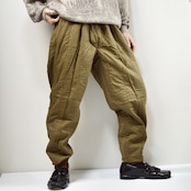 czech army dead stock quilting liner pants