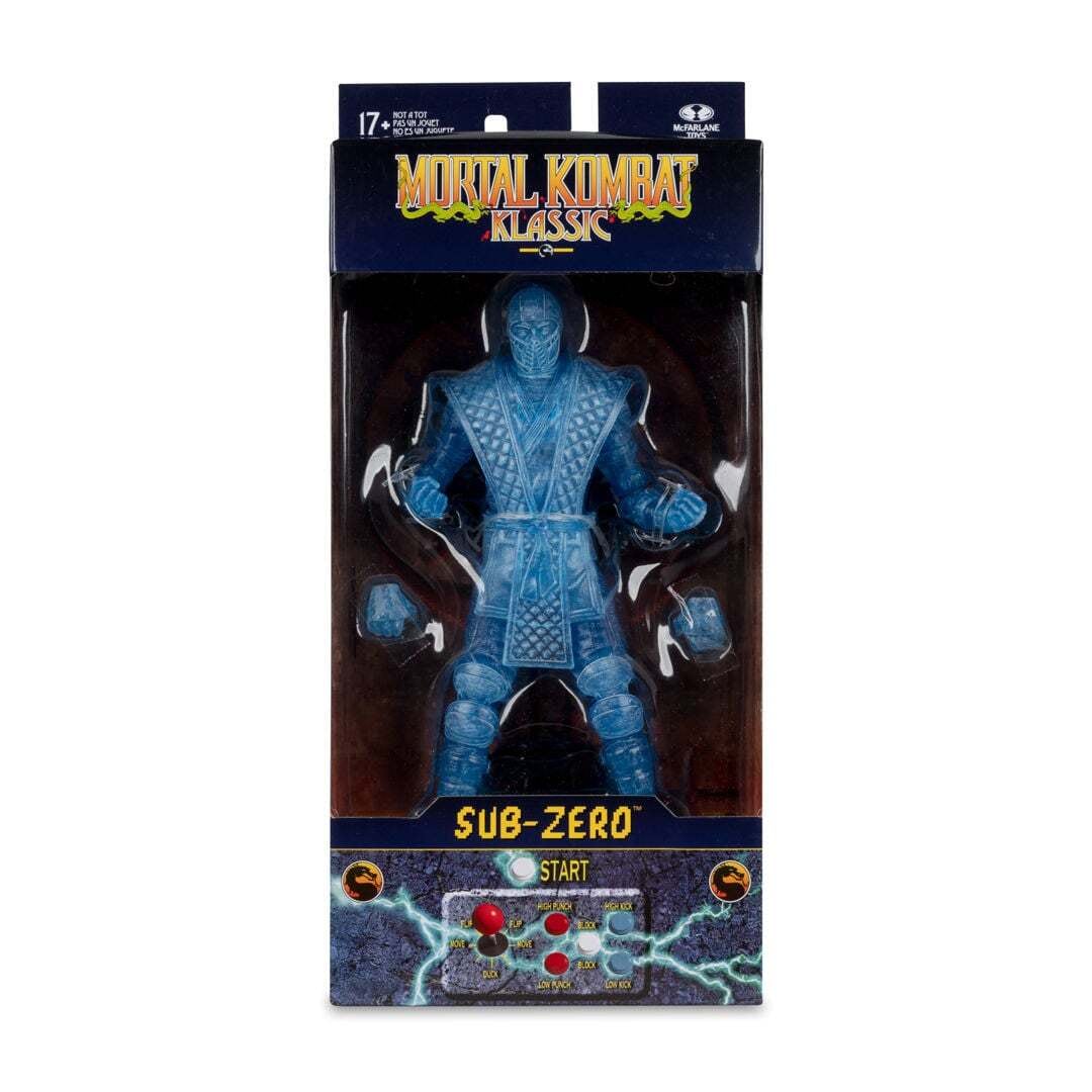 MacfarlaneToys Mortal Kombat Klassic Sub-Zero (Ice Clone) | トイ