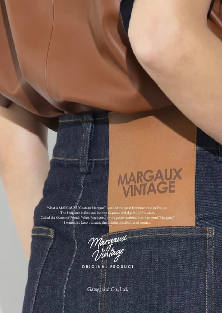 MARGAUX VINTAGE 】ワンウォッシュデニムパンツ | valance 福井