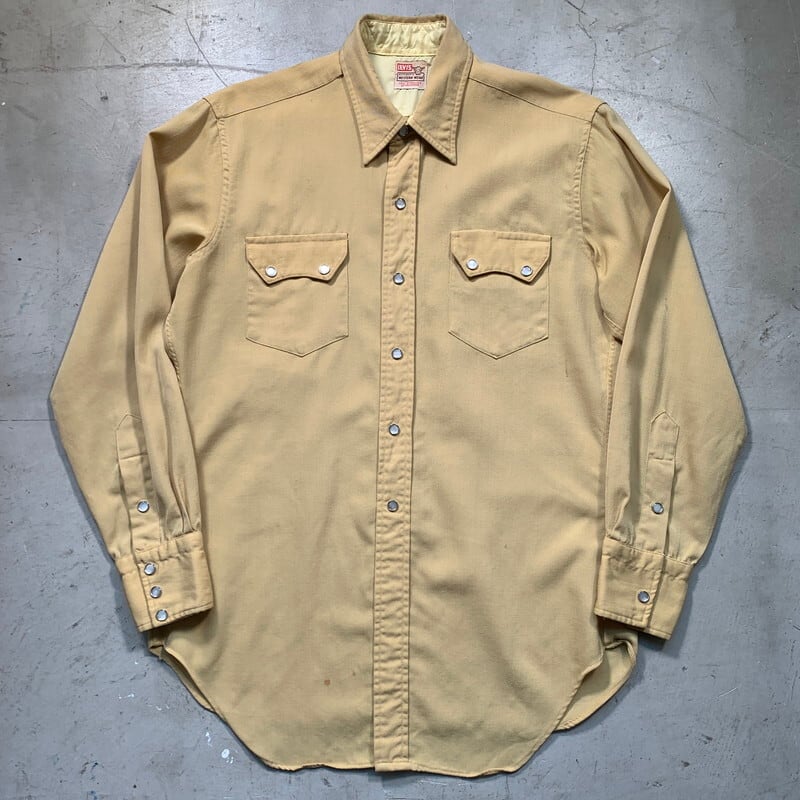 Levi's 50s 60s ショートホーン ウエスタンシャツ