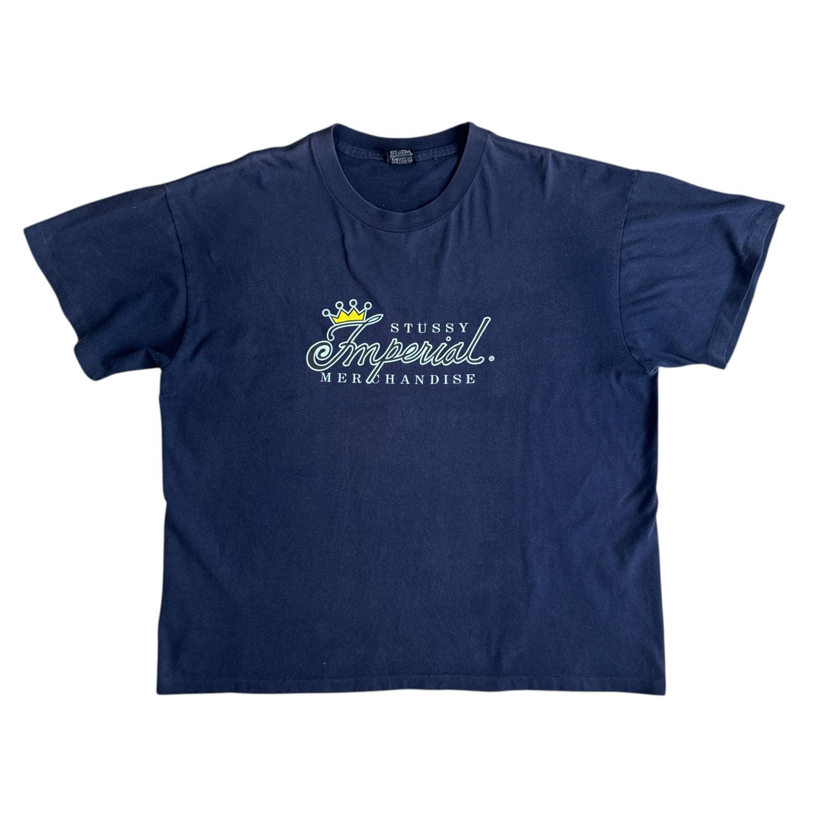 90s OLD STUSSY シャドーマン サックス ジャズマン Tシャツ XLサイズ