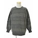 COMME des GARCONS HOMME PLUS / コムデギャルソンオムプリュス80s〜 archive ジャガード ボーダー長袖ニットセーター