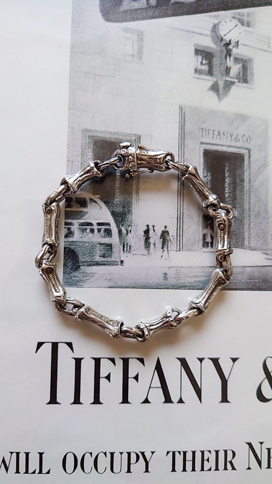 【TIFFANY \u0026 Co. 】バンブーリンクブレスレット Silver925