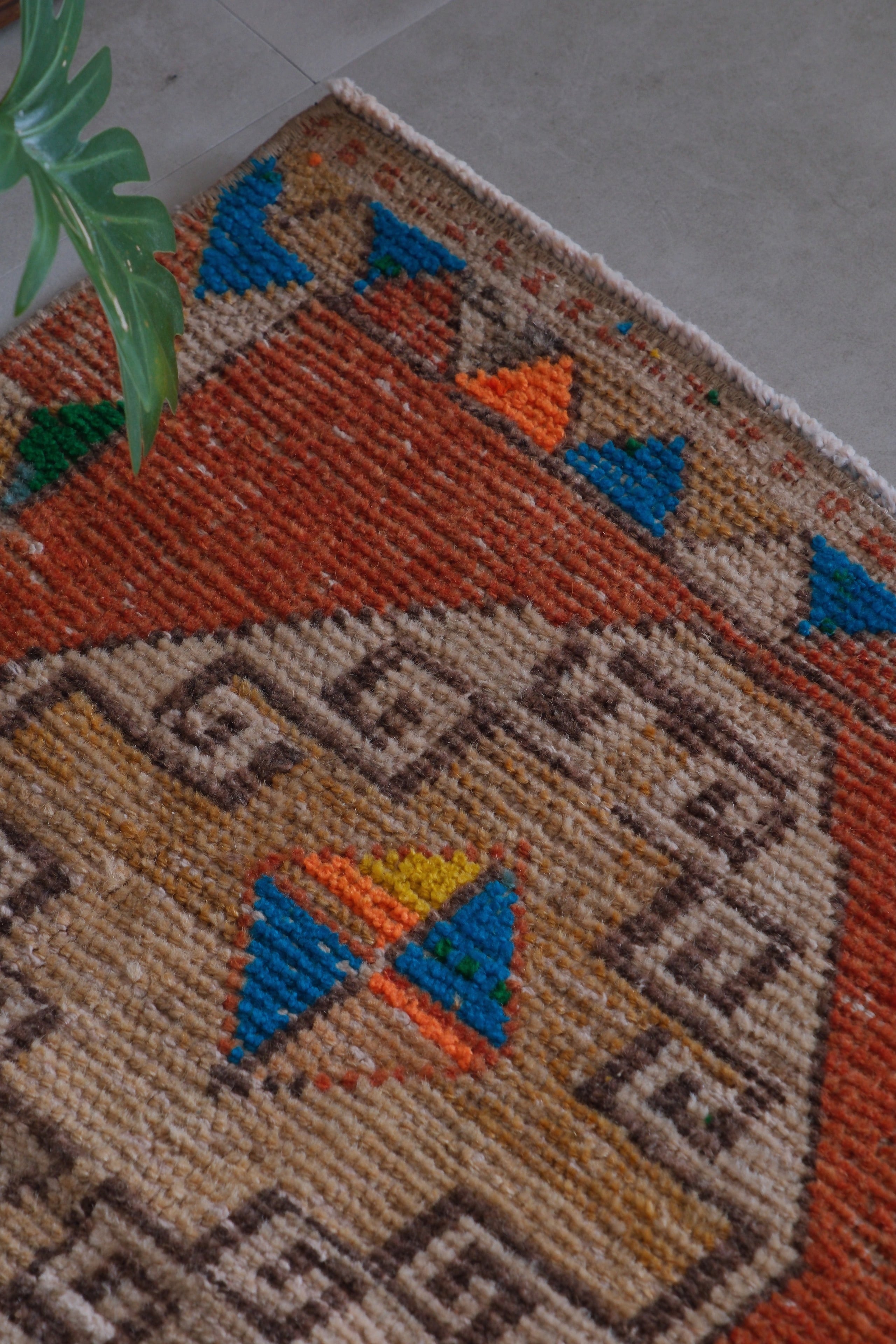 Vintage Rug 53*107【S125】 | OoKE vintage