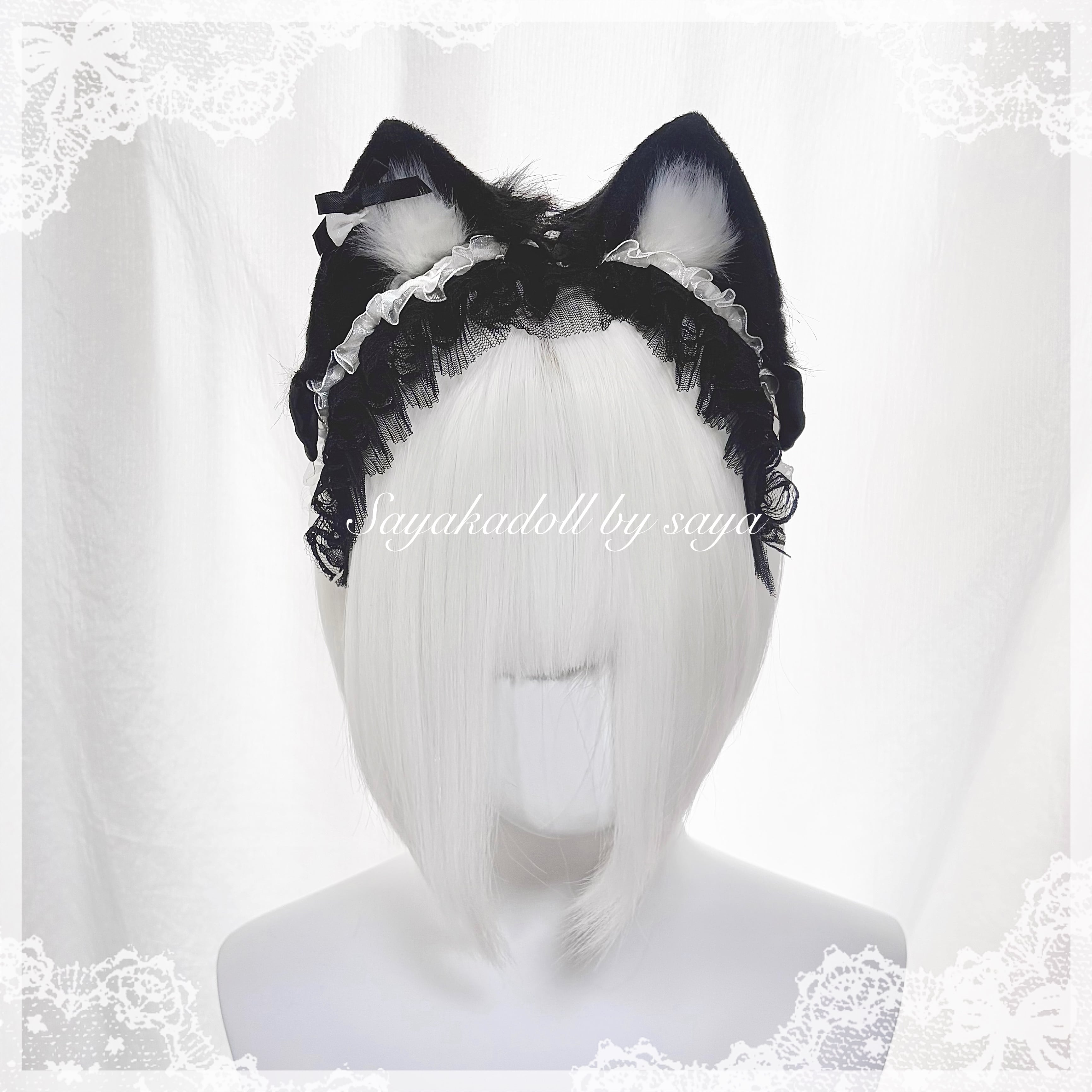 ♡ Candy チェック柄 フリルリボンヘッドドレス pink ‪♡ | Pay ID‬