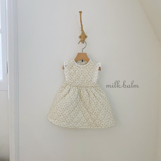 Milkbalm25冬）ローラキルティングワンピース　リンクコーデ