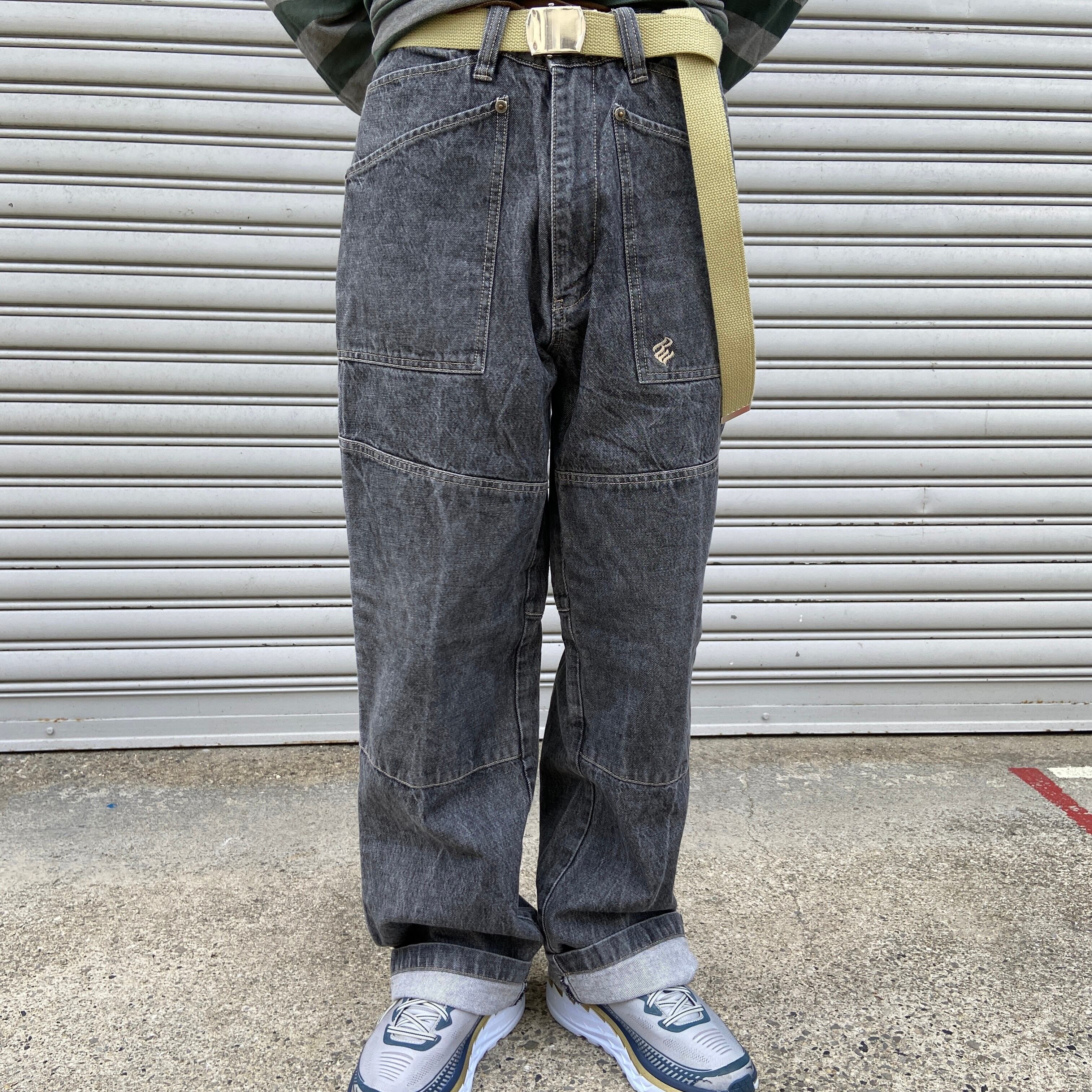 ROCAWEAR ロカウェア ワイドデニムパンツ W32