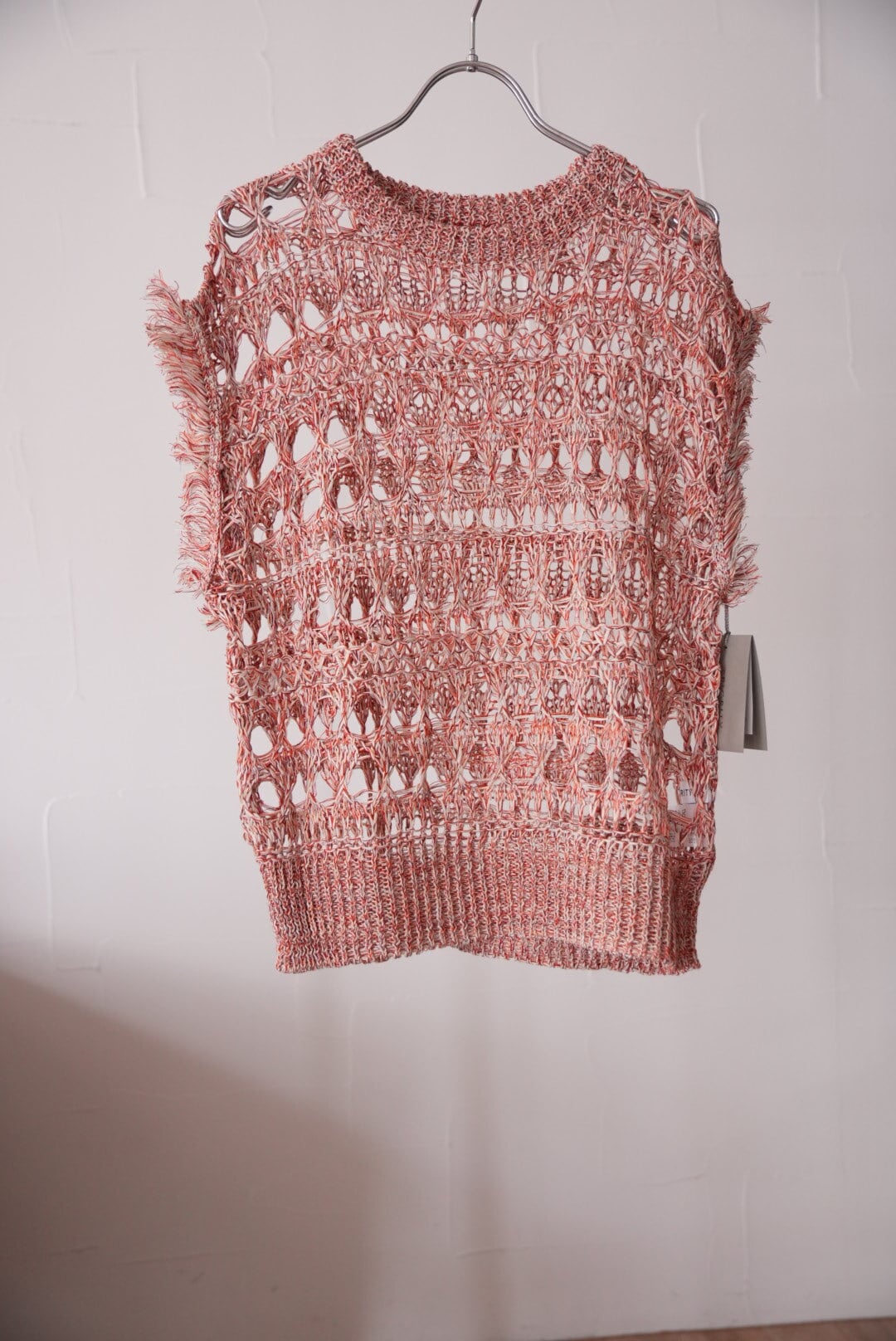 【SALE】57. PRIORITY /プライオリティ メッシュトップス (P52030SW)col.2 レッド系