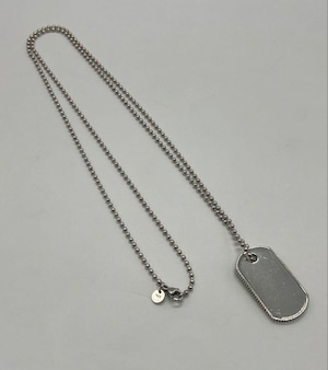 ティファニー TIFFANY コインエッジ ドッグタグ ネックレス SV925