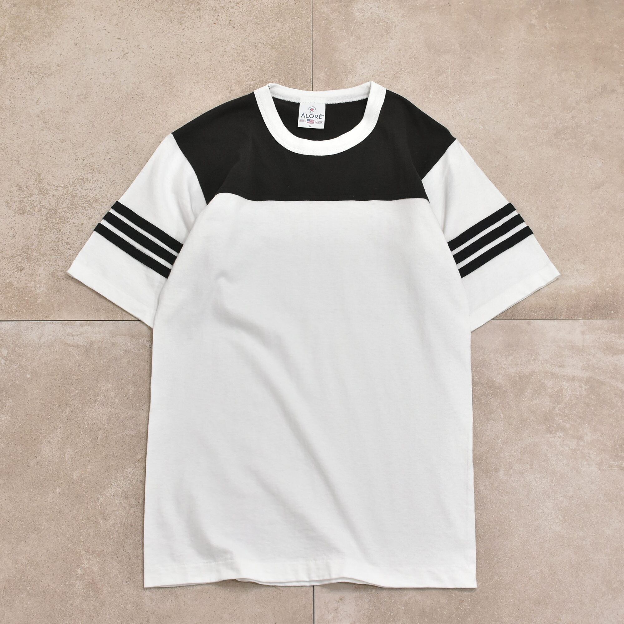 90s～ USA ALORE blank football T-shirt | 古着屋 grin days memory