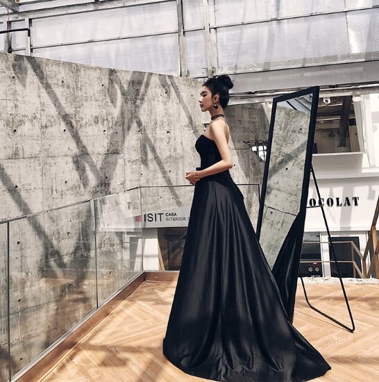 美品！ パーティードレス オフショルダー 短トレーン 二次会 ステージ  