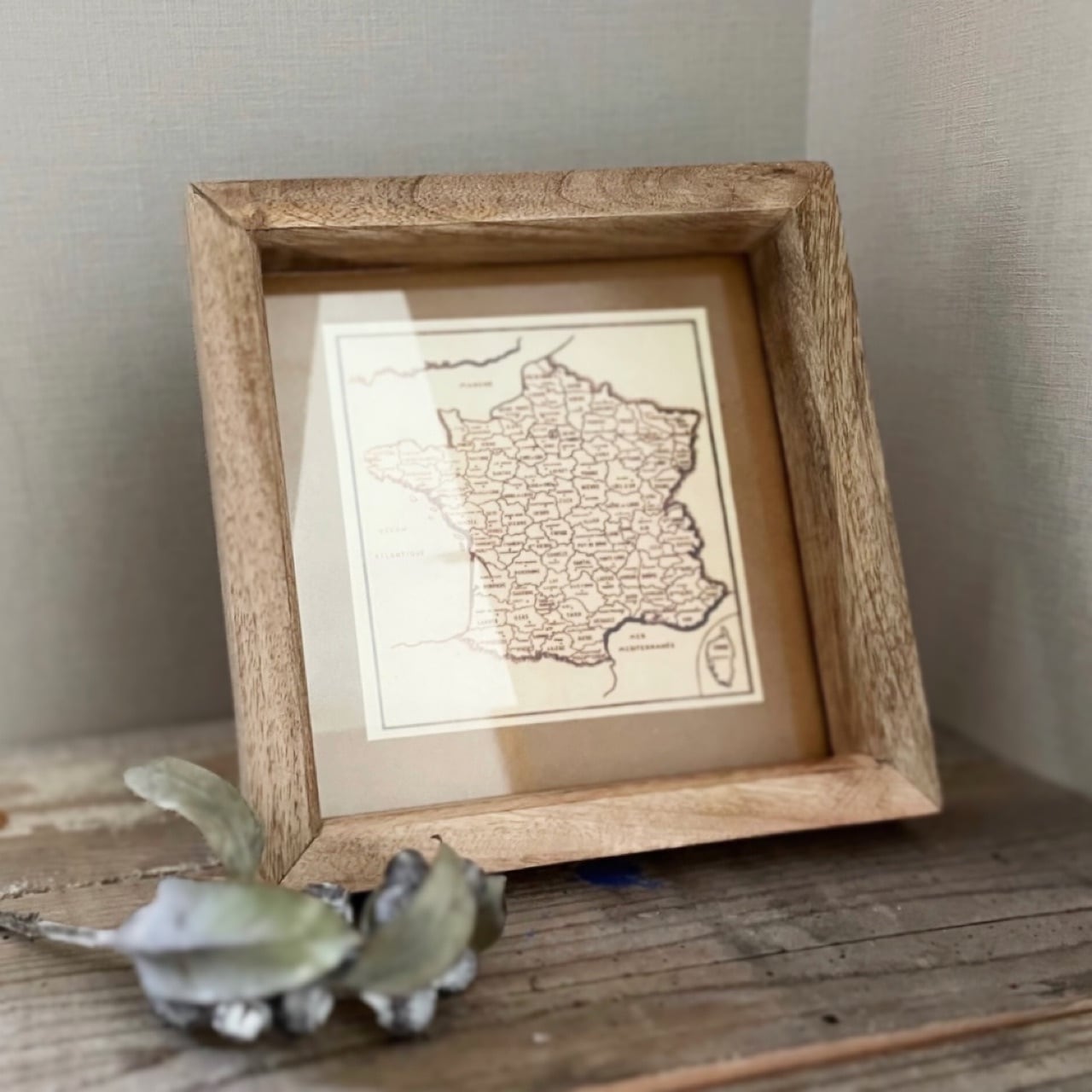 9/13 再入荷 】C'est La Vie ウッドフレーム スクエア｜フォトフレーム