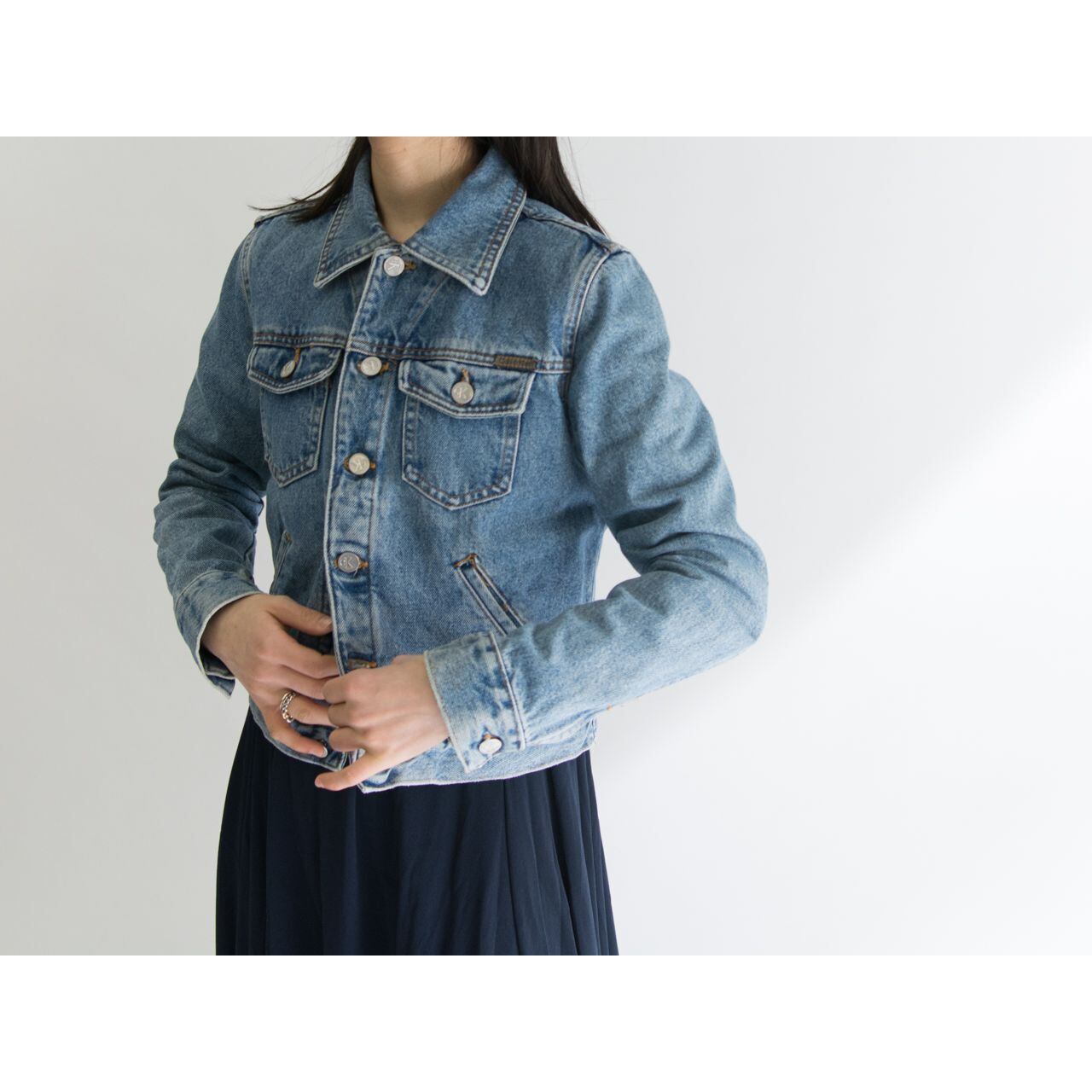 Calvin Klein Jeans】Made in U.S.A. 80-90's denim jacket（カルバン 