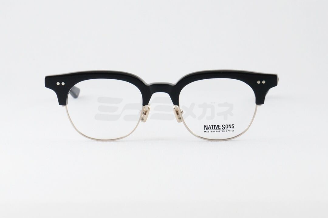 NATIVE SONS メガネ GUERRERO CMB Col.Black PM-025E 47サイズ 49