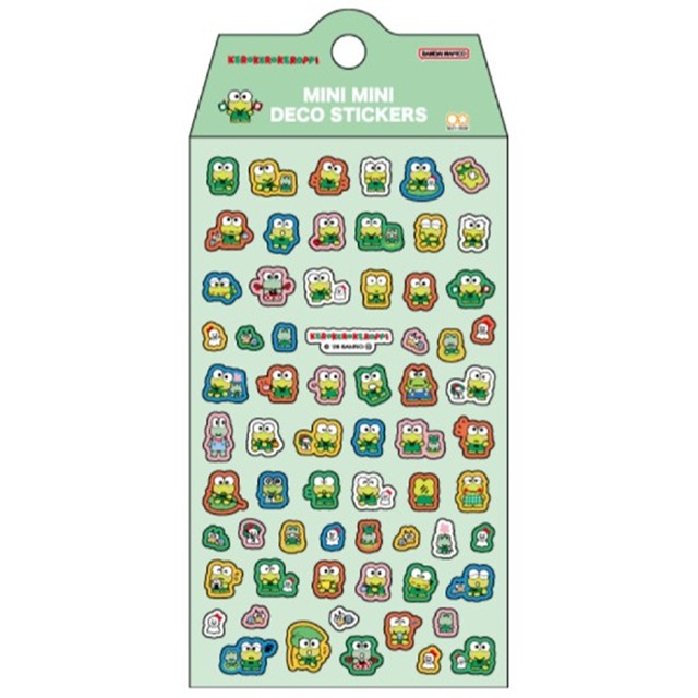 【ロット販売】【10入】ミニミニデコシールレトロSC5けろけろけろっぴ(8821127)