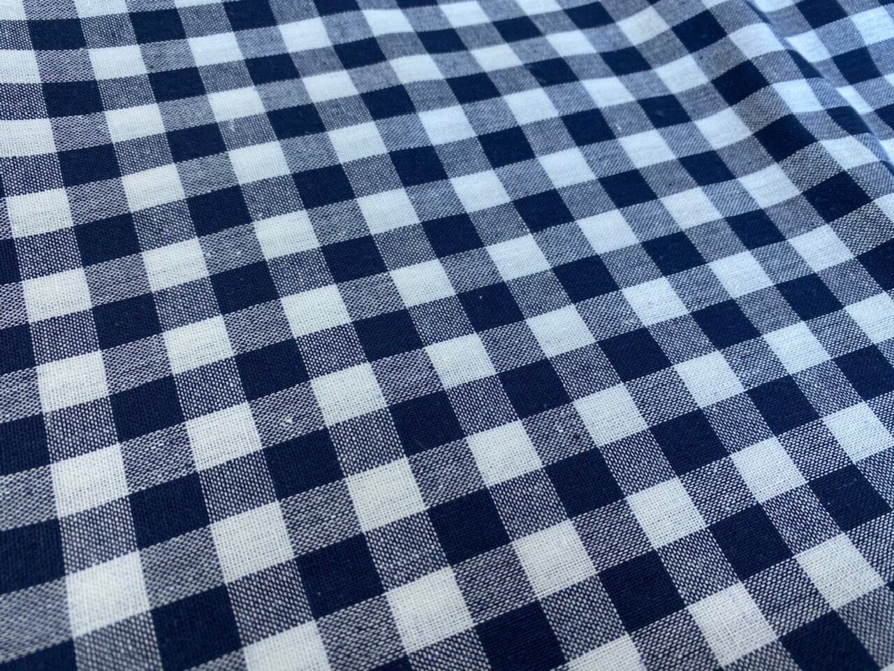 KIZ-004 生地巾140㎝ コットンリネンギンガムチェック | kotimekko