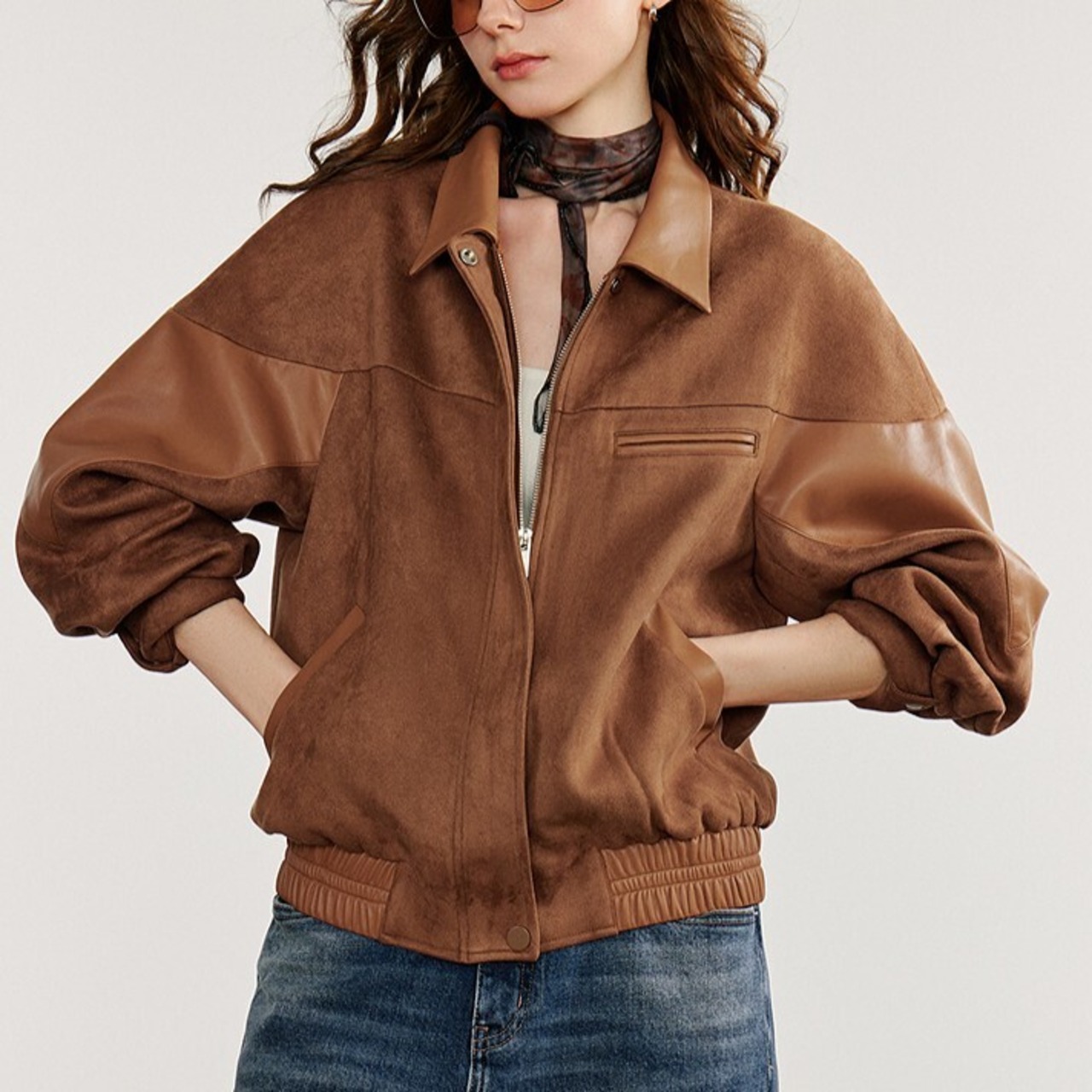Suede Leather Jacket / スエード レザー ジャケット