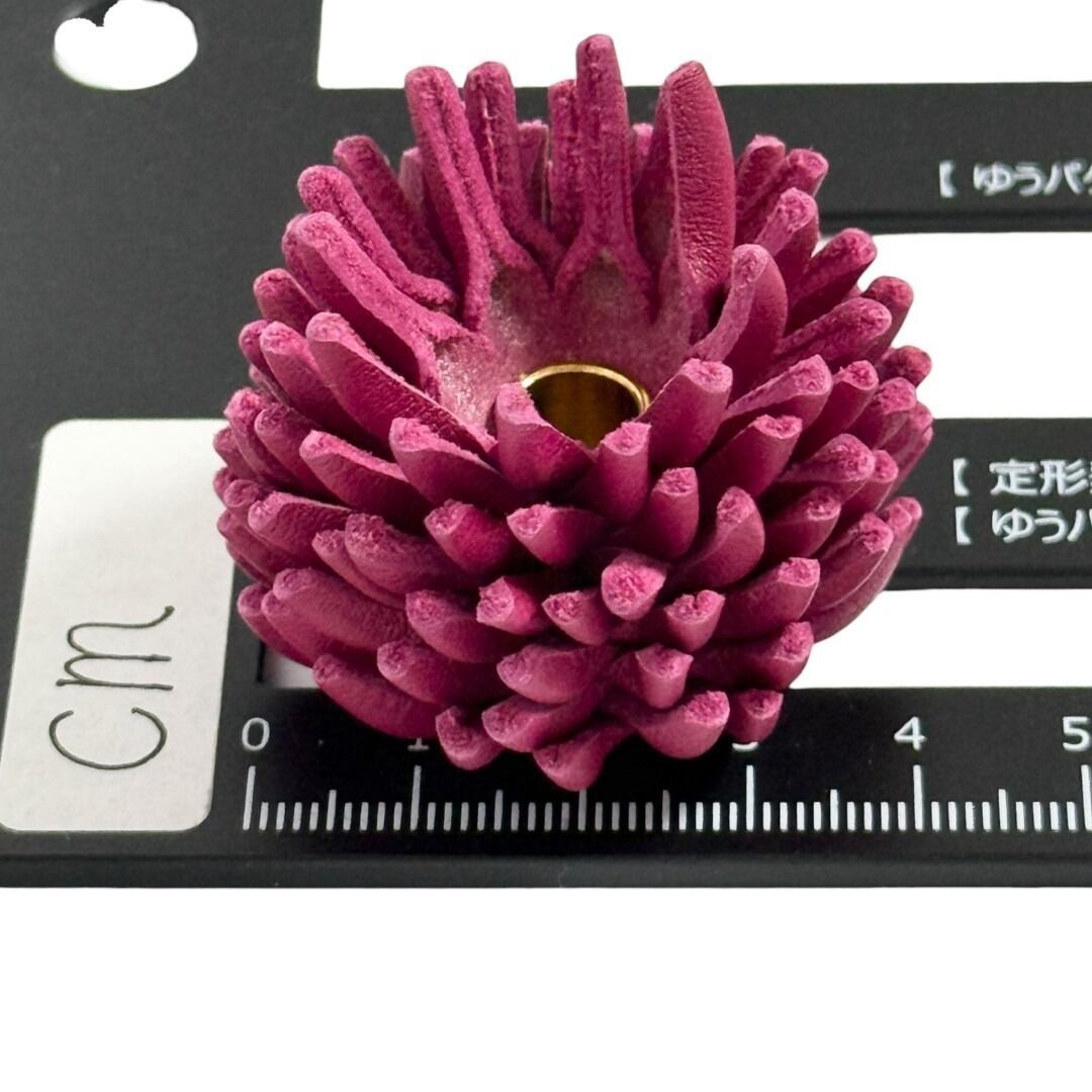 ロエベ レディース フラワー ダイス チャーム カスタマイズ用 レザー