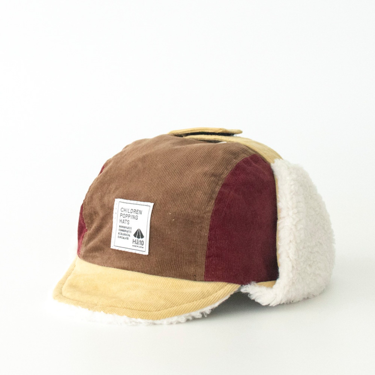 パイロットキャップ【マルチレモンイエロー】ブランド 子供 帽子 男の子 女の子 日本製 冬 キッズ ギフト 贈り物