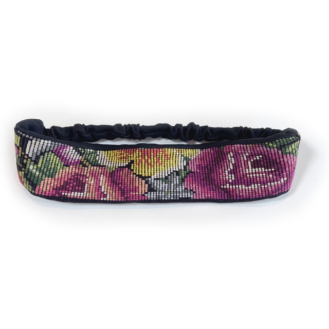 グアテマラ手織り hairband flower-2