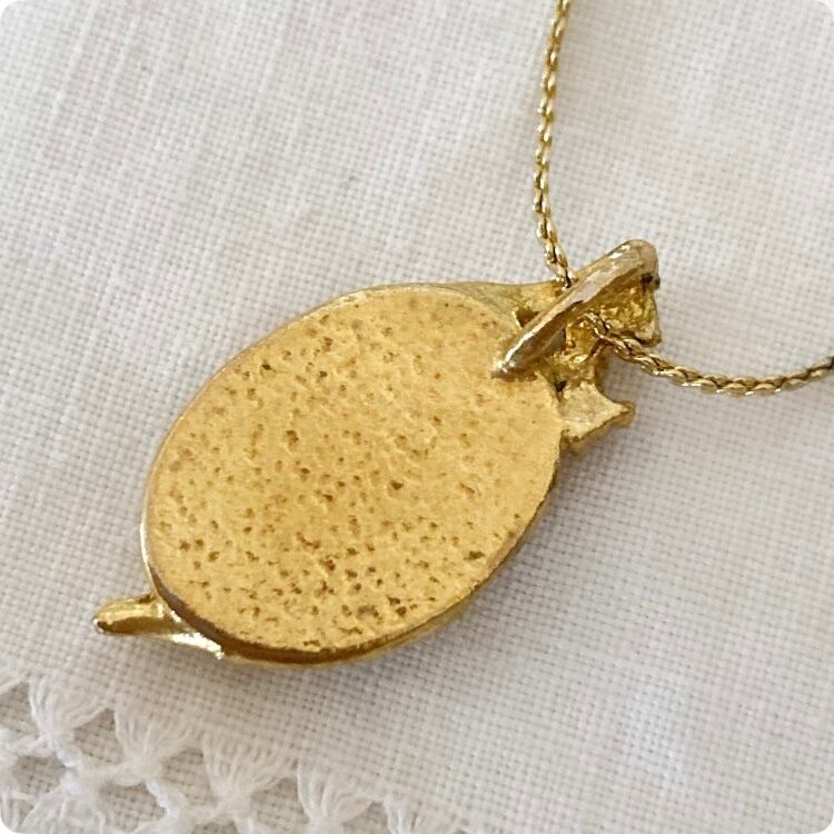 フランスヴィンテージ ネックレス | CAMEOカメオ 小ぶりで華奢 | 1900