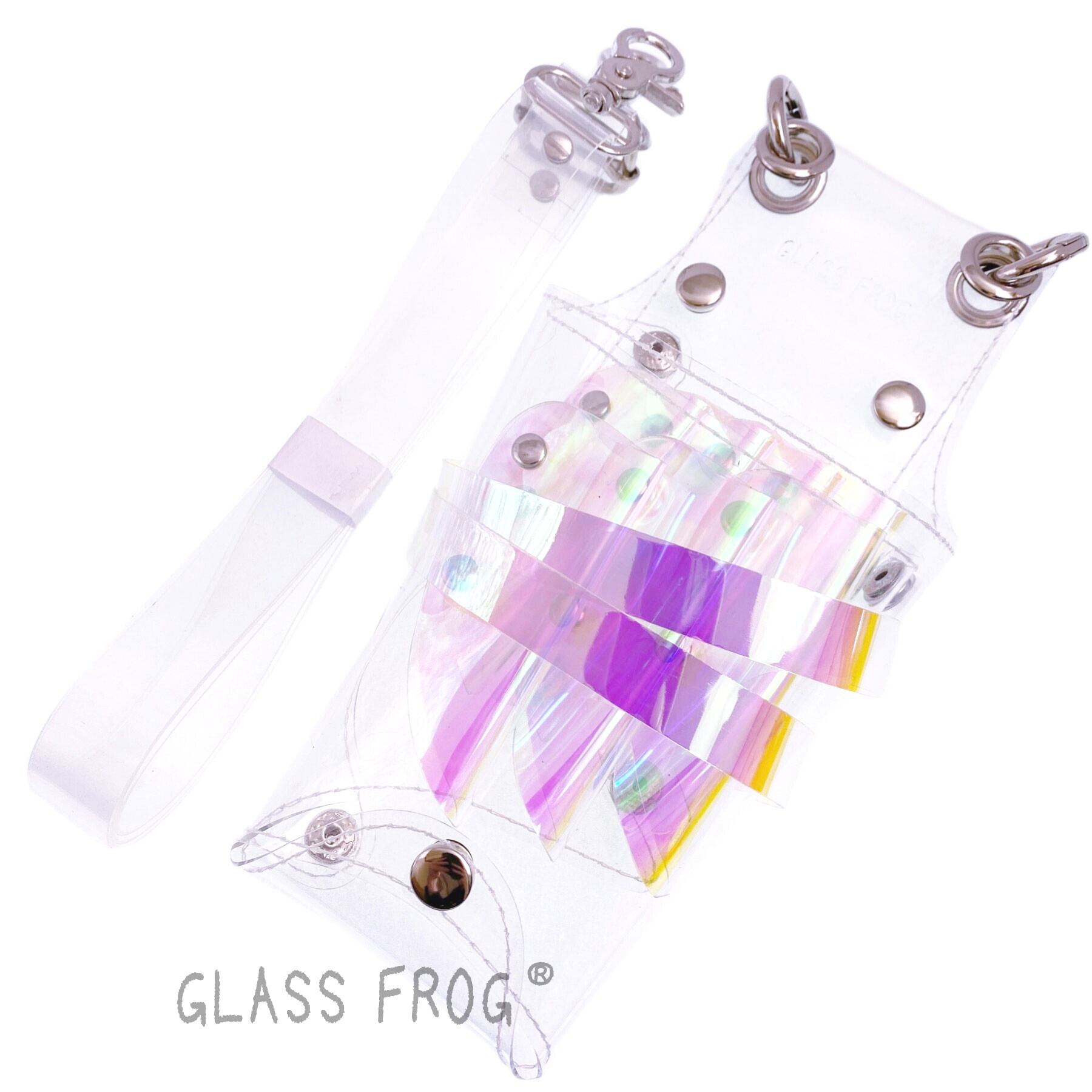 【色: オーロラ】【GLASS FROG】艶々マーメイドの輝き シザーケース 7