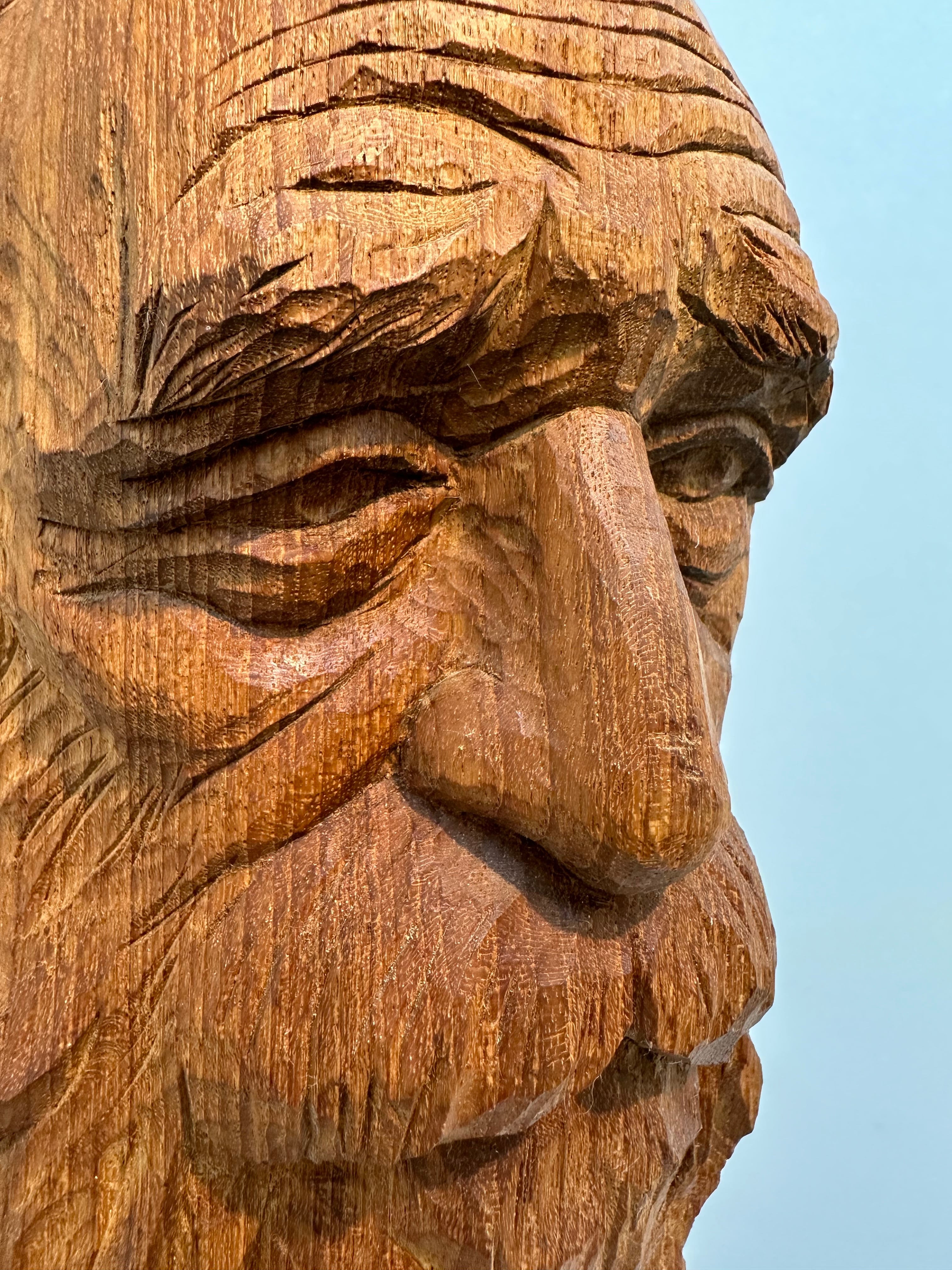 髭」松尾勇祐 木彫作品 | morningkyoto