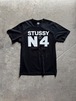 STUSSY No.4 TEE (blak)