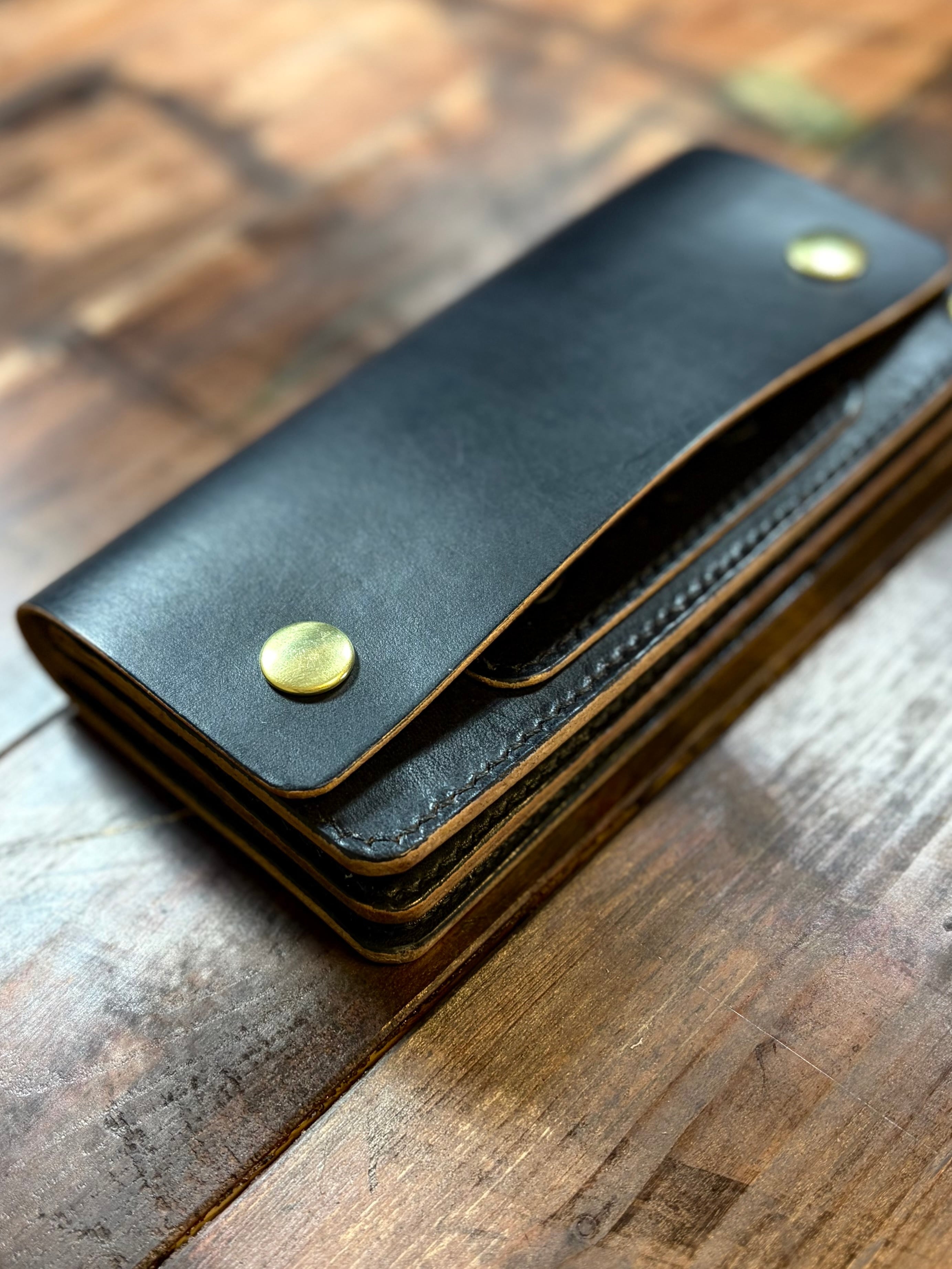 炉井戸様ご注文分　トラッカーウォレット[TW-M01] オーダー用】トラッカーウォレット TW-01 | OLD LEATHERS 札幌革工房