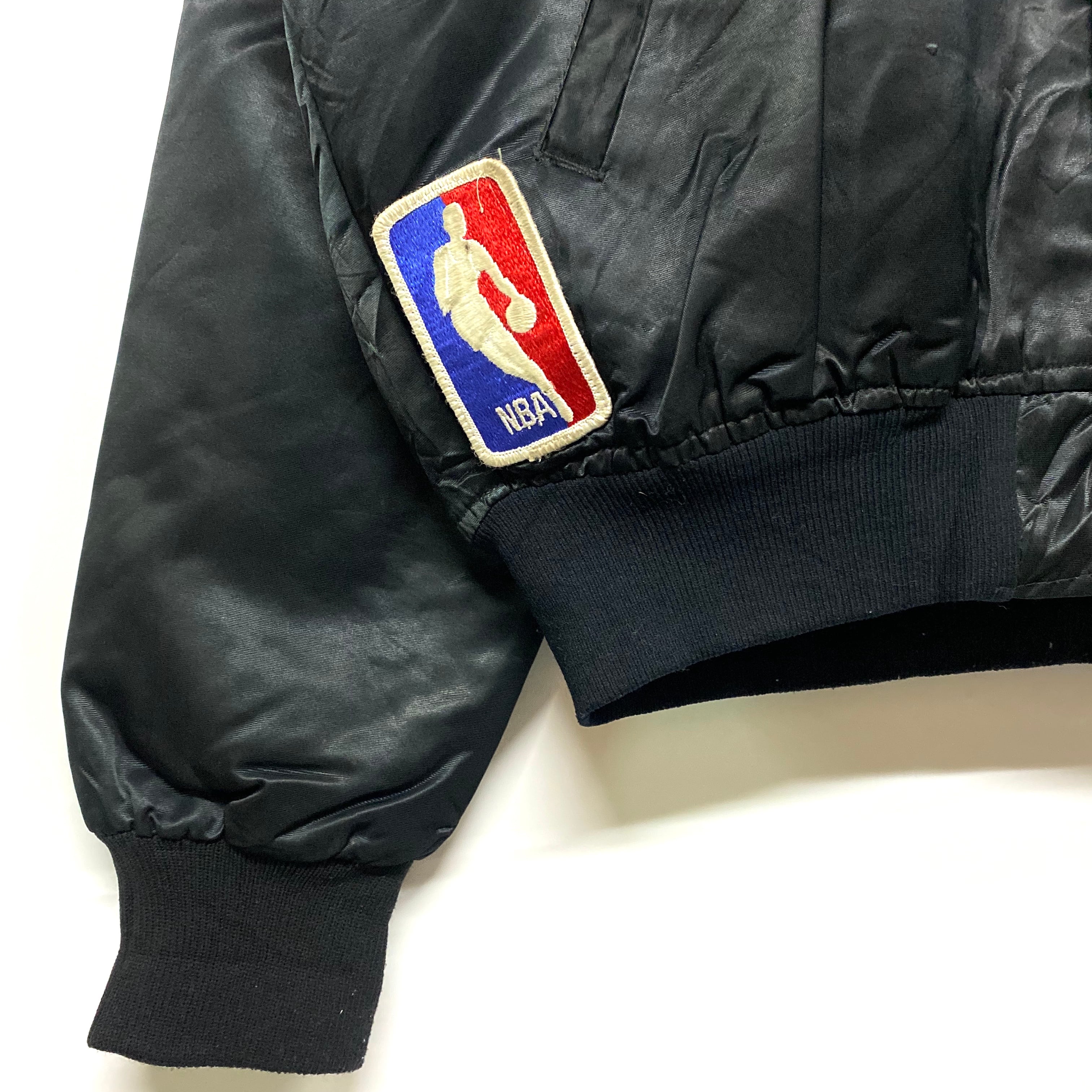 【美品】NBA LAKERS レイカーズ　スタジャン　ショート丈　90s 80s