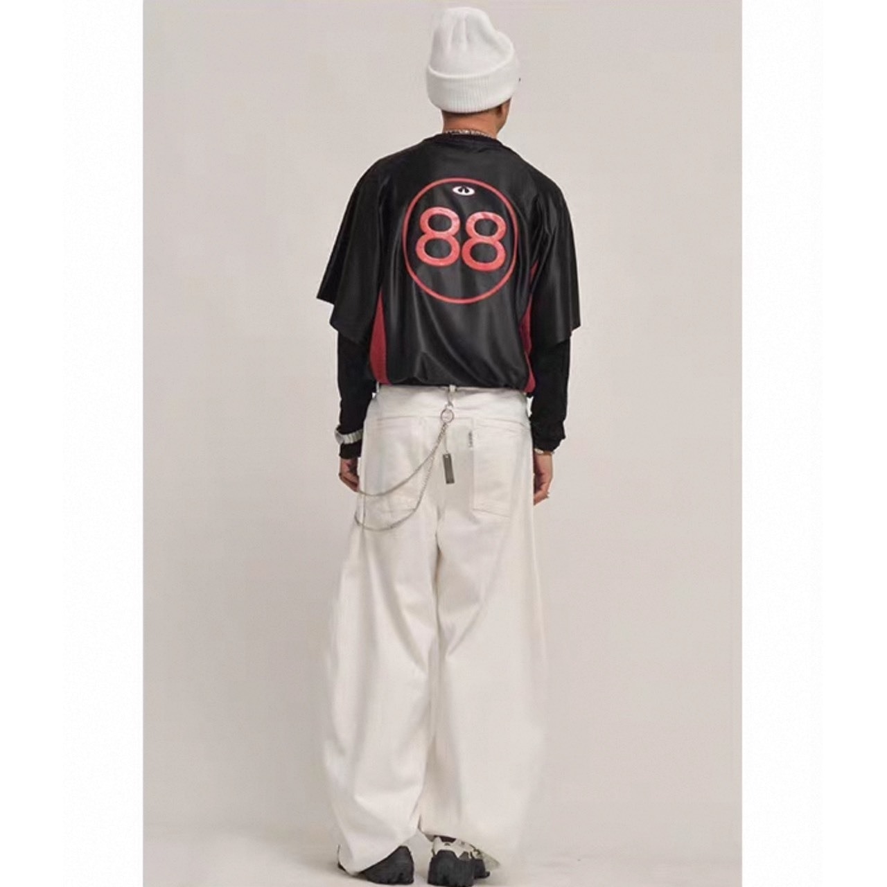 Sport panel number print tee 1474 - 10