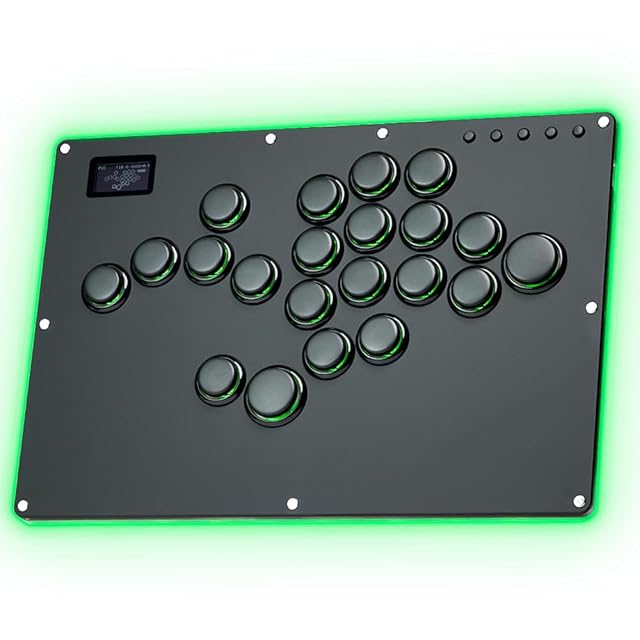 輸入新品】 PUNK WORKSHOP MINI HITBOX White レイアウトB レバーレス