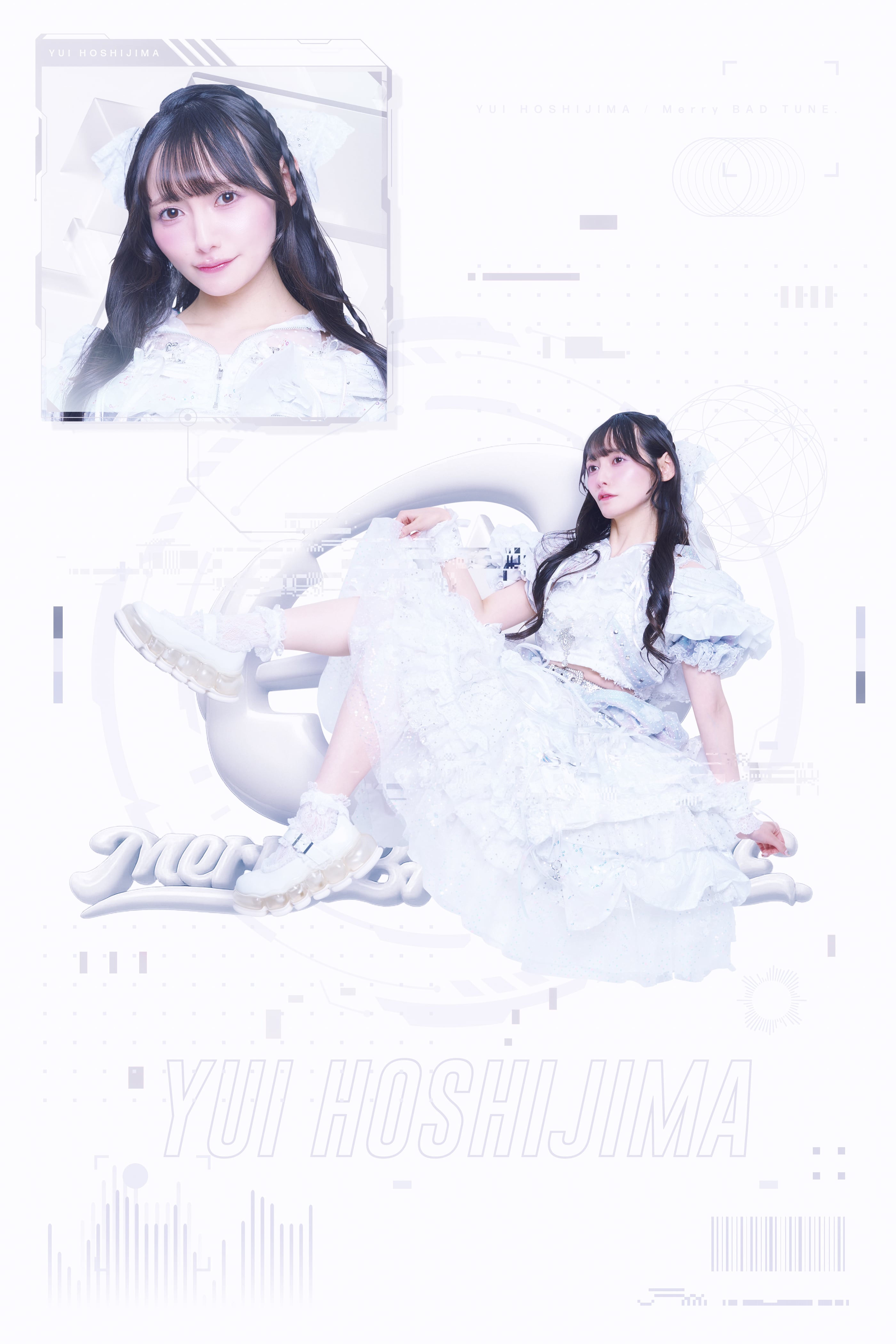 サンタ特別衣装】星島ゆいサイン&プチラクガキチェキ【オンライン限定