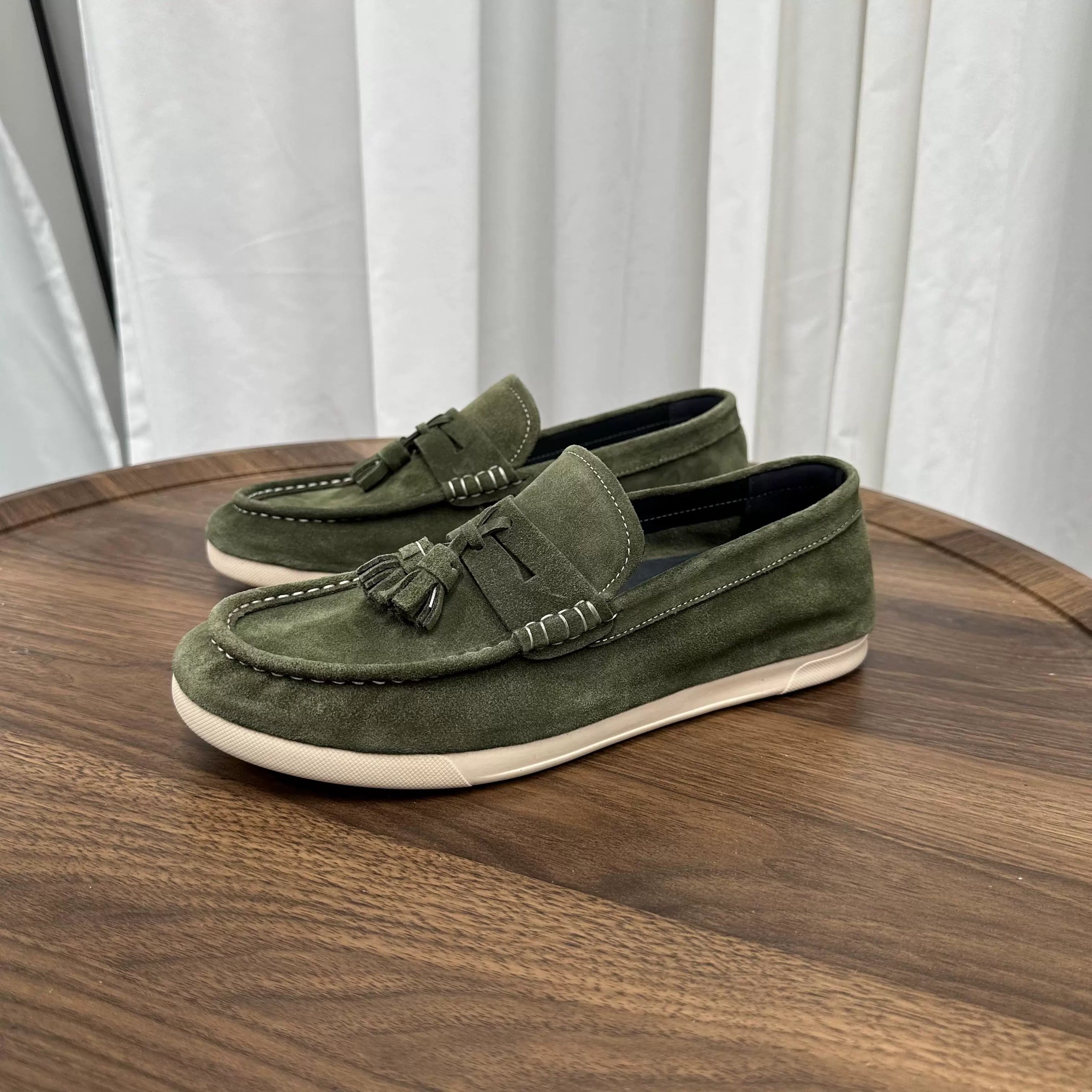 タッセルスエードスリッポン | Wide Range