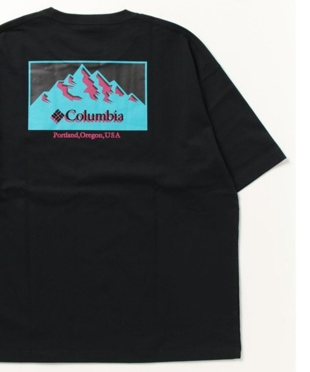 Columbia(ｺﾛﾝﾋﾞｱ) - 展開店舗限定 ｲﾝﾍﾟﾘｱﾙﾊﾟｰｸﾊﾞｯｸﾌﾟﾘﾝﾄTｼｬﾂ