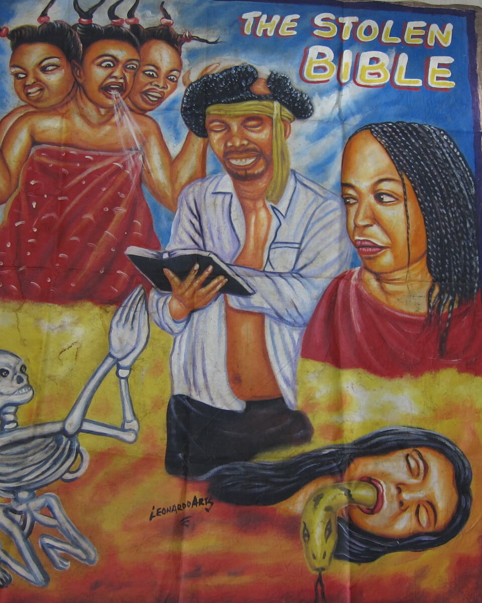 手書き映画ポスター003 盗まれたバイブル | GLOBE ART グローブアート