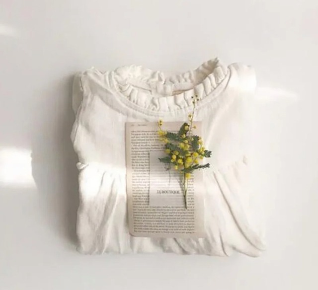 予約cotton one-piece