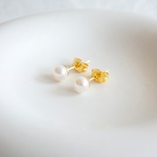 結わい　-瞬き-　【①結わい（両耳）】小枝耳飾り　ワイヤーアクセサリー