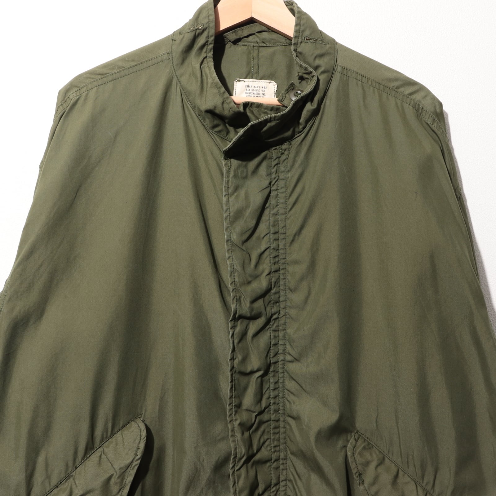 Mint M 70年 アルミジップ 米軍実物 M-65 フィッシュテールパーカー  