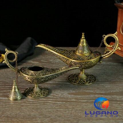 D311S ディズニーアラジン アラブ王子 魔法のランプ19.3cm 開閉可能