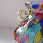 カラフルマーブルの花瓶
