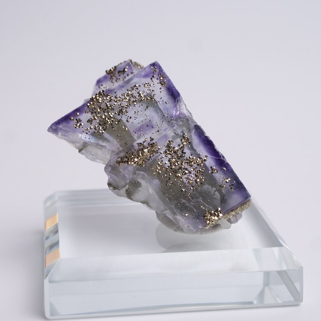 ヤオガンシャン産 フローライト / パイライト / 原石 標本 | ariife