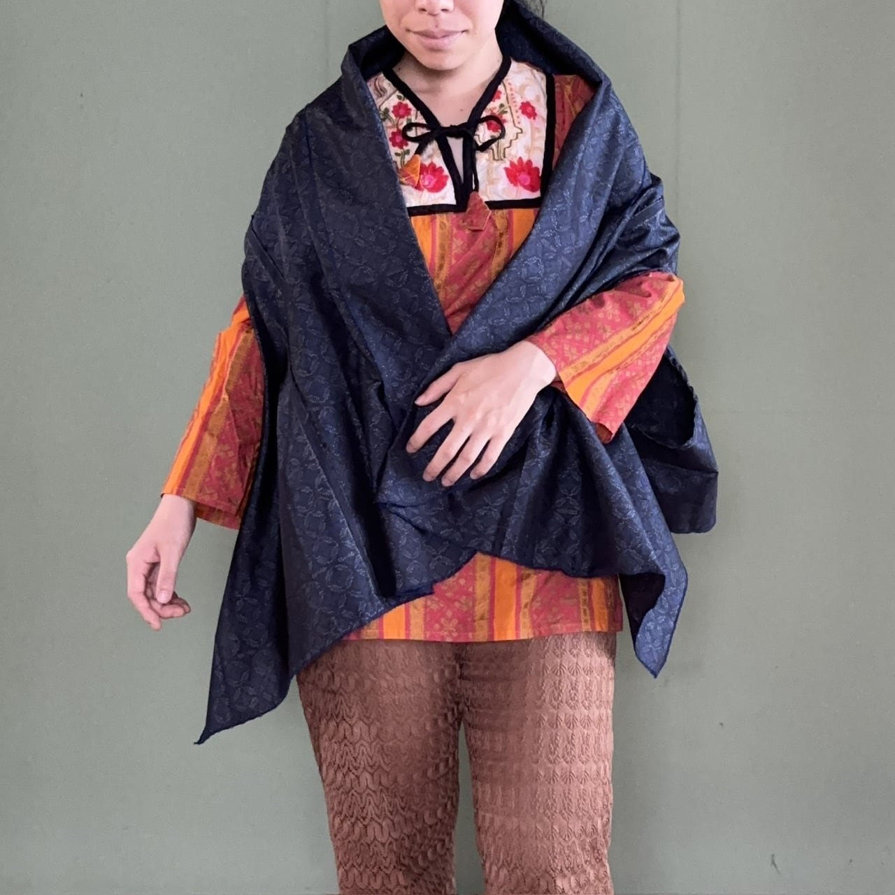 月読風月(ツクヨミ・ふうげつ) 大島紬リメイク dktk-037